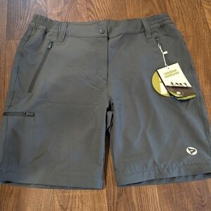 Nwt Outdoor Ventures Women's Shorts Cargo Gray Women's 12 Hiking
